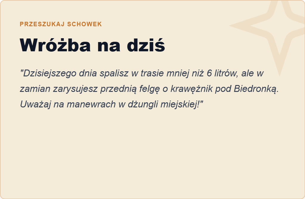 Zagadka z trasy